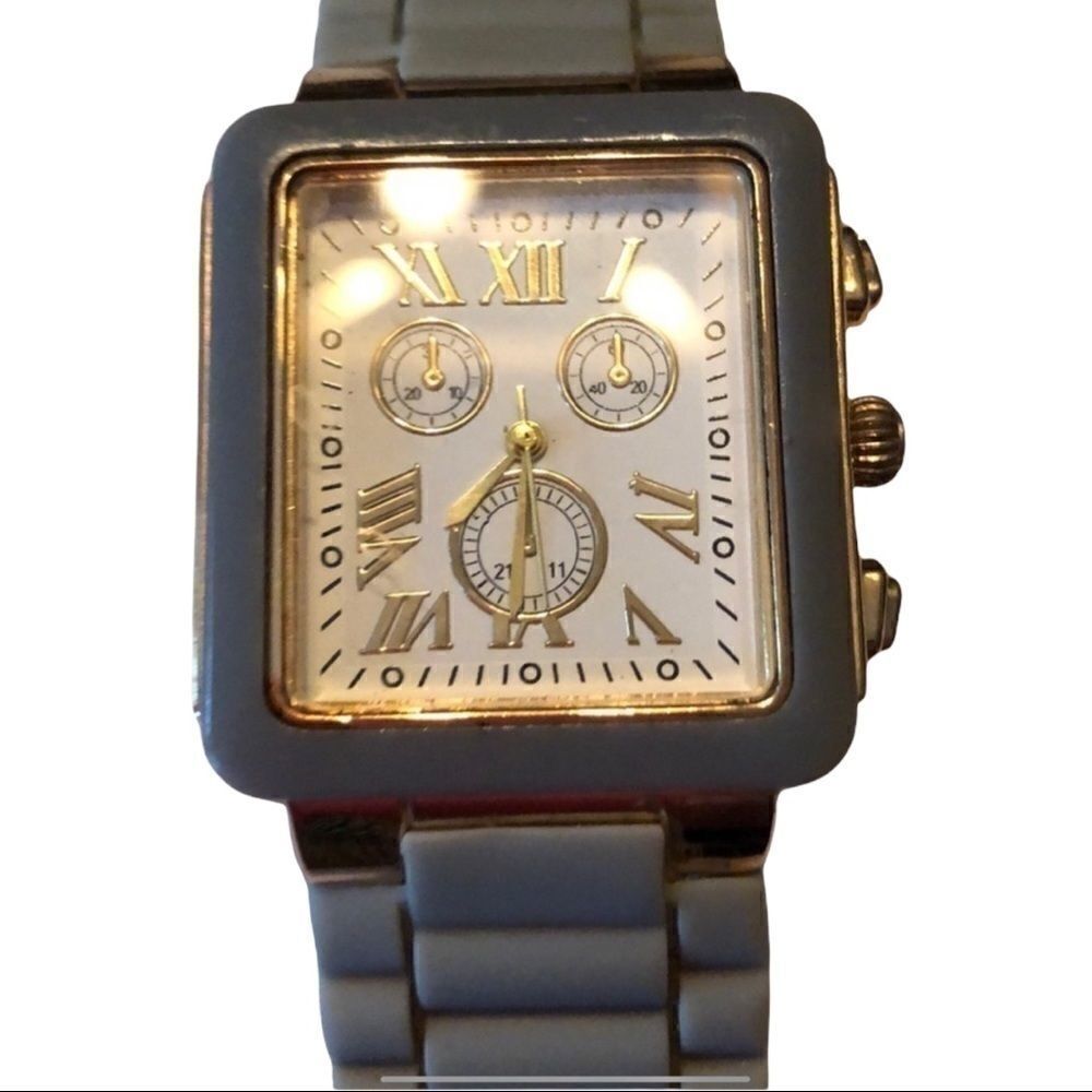 Grey and gold Fashion Watch. EUC.